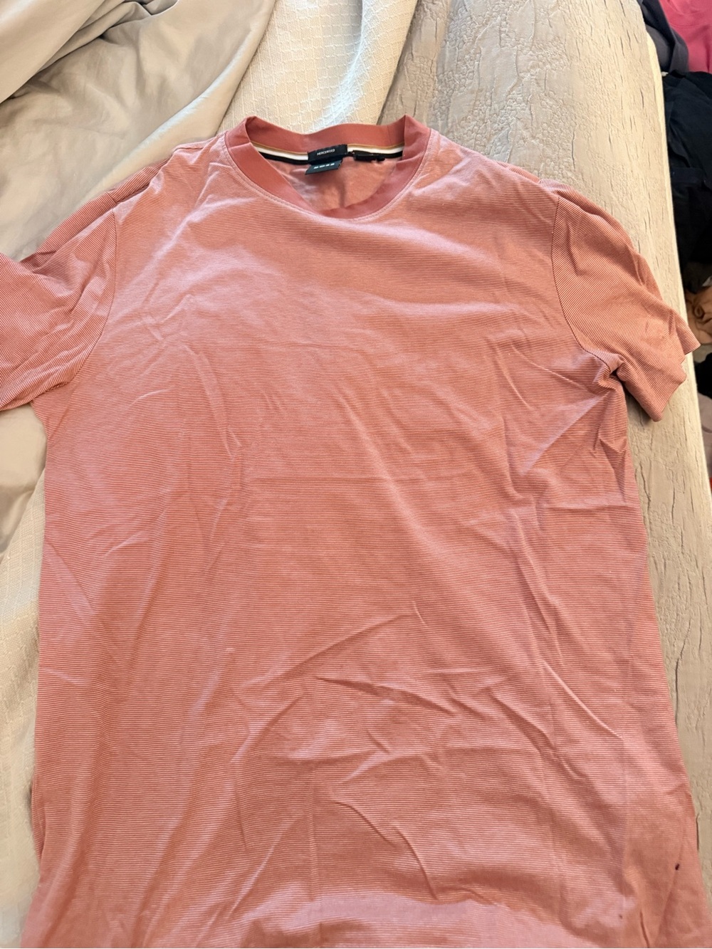 Boss Men's Classic Crew Neck T-Shirt - Dusty Rose